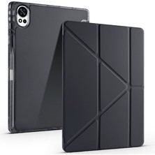 Huawei Matepad 12 x / 12X Air 2025 Kılıf Kalem Bölmeli Katlanabilir Akıllı Standlı Yumuşak Silikon Kılıf