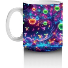 Çocuklara Sütü Sevdiren Kozmik Meyve Patlaması Kupa Bardak