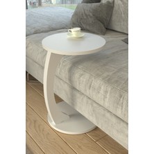 C Sehpa Koltuk Sehpası Yan Sehpa Zigon Sehpa Servis Sehpası Yuvarlak