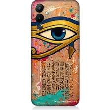 Tecno Pova 3 Uyumlu Antik Mısır’ın Gözü Ra  Desenli Silikon Kılıf
