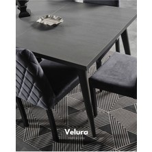 Zümrüt Yemek Odası Takımı (Yemek Masası + 4 Adet Sandalye)