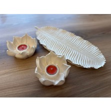 Lotus Mumluk Büyük Boy 42CM Yaprak