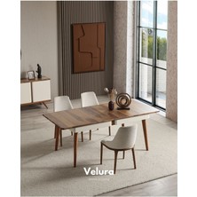 Safir Yemek Odası Takımı (Yemek Masası + 4 Adet Sandalye)