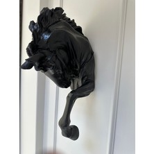 Polyester At Kafası , Dekoratif Duvar Biblosu