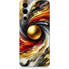 Tecno Pova Neo 2 Uyumlu Kozmik Sarmal Patlama Enerjisi  Desenli Silikon Kılıf