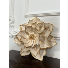 Büyük Boy Lotus Çiçek , Dekoratif Masa Duvar Çiçeği