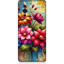 Huaweı Nova 10 Uyumlu Renkli Bahar Çiçek Patlaması  Desenli Silikon Kılıf