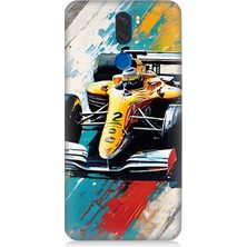 Vestel Venus Z30 Uyumlu Hızın Renkli Yarışı  Desenli Silikon Kılıf