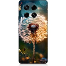 Tecno Camon 30 Uyumlu Karanlıkta Uçan Karahindiba  Desenli Silikon Kılıf