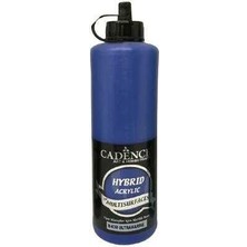 Cadence H-038 Ultramine Hybrid Multisurfaces Akrilik Boya 500 ml