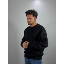 Siyah Oversize Sweat