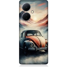 Vivo V29 Lite Uyumlu Dağlar Arasında Vosvos  Desenli Silikon Kılıf