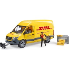 Bruder Mercedes Sprinter Dhl Minibüsü ve Sürücüsü 02671