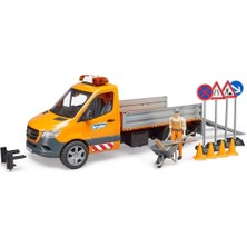 Bruder Mercedes Benz Yol Bakım Aracı ve Elemeanı 02677