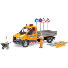 Bruder Mercedes Benz Yol Bakım Aracı ve Elemeanı 02677
