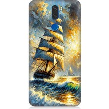 Vestel Venus Z30 Uyumlu Alevde Yelkenli Gücü  Desenli Silikon Kılıf