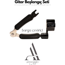 Gitar Başlangıç Seti | Burgu Çevirici, Kapo, 3 Adet Pena, Taşıma Çantası, Pena Şarjörü