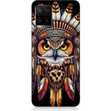 Vivo Y53S Uyumlu Kabile Baykuşunun Bilgeliği  Desenli Silikon Kılıf