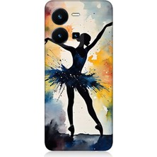 Vivo Y35 Uyumlu Dansın Büyülü Gölgesi  Desenli Silikon Kılıf