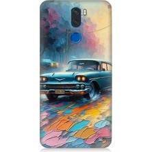 Vestel Venus Z30 Uyumlu Renkli Yol Üzerinde Araba  Desenli Silikon Kılıf