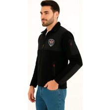 Güvenlik Polar Erkek | Arthur Nakışlı Softshell Uyumlu Polar – Kalın, Şık ve Dayanıklı