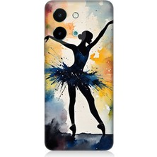 Vivo Y28 Uyumlu Dansın Büyülü Gölgesi  Desenli Silikon Kılıf