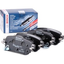 Bosch Diskli fren balatası seti; arka Nissan Qashqai 1.2 10/2015 - 3/2022 0 kW