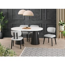 Yuvaset Home Uyar (Sadece Masa) Beyaz Piramit Ayak 90*160+30 Pota Açılabilir Masa