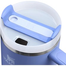 Stanley Özel Isimli Quencher Pipetli Tumb Hydrangea Eu Termos Bardak 1.18 Lt