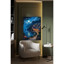 Güzel Manzaralı Resim Kanvas Tablo Ev Duvar Salon Ofis Dükkan Hediyelik Dekarasyon Süsü