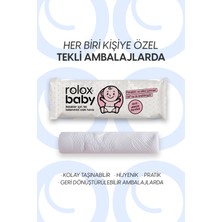 Rolox Baby - 50 Paket – Bebekler Için Tek Kullanımlık Islak Havlu