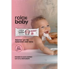 Rolox Baby - 50 Paket – Bebekler Için Tek Kullanımlık Islak Havlu