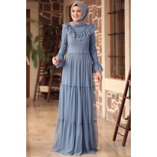 Damla Abiye Indigo ISR818