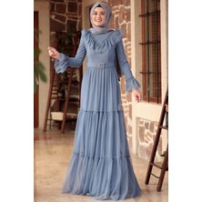 Damla Abiye Indigo ISR818