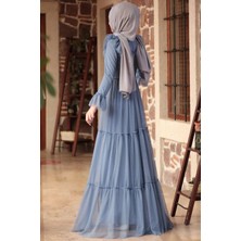 Damla Abiye Indigo ISR818