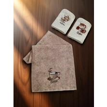 30X50 cm 3lü Mutfak Havlusu | El Havlusu | Yüz Havlusu Seti