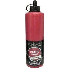 Cadence H-053 Crimson Kırmızı Hybrid Multisurfaces Akrilik Boya 500 ml