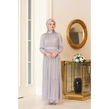 Eftelya Abiye Gri SN90