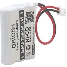 Orion Aaa 3.6V 300MAH Ni-Cd Kablo ve Konnektörlü Şarjlı Pil