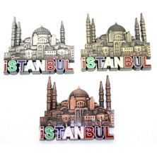 Vanch İstanbul Temalı Metal Magnet Model 6