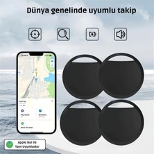 Smart Tag Mfı Sertifikalı Akıllı Takip Cihazı 4lü Paket Ios Apple Bul Uyumlu Airtag