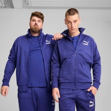 Puma Erkek Mor Puma T7 Iconıc Track Jacket Mor Erkek Fermuarlı Ceket