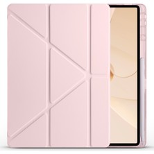 Huawei Matepad 12 x / 12X Air 2025 Kılıf Kalem Bölmeli Katlanabilir Akıllı Standlı Yumuşak Silikon Kılıf