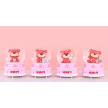 Vanch Ayıcıklı Işıklı Kar Küresi 7 Cm