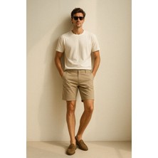 Babokah Duble Paça Pamuklu Bermuda