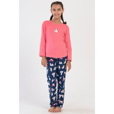 Pamuklu Kız Çocuk Uzun Kol Pijama Takım(7-8/13-14)
, 405064
