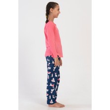 Pamuklu Kız Çocuk Uzun Kol Pijama Takım(7-8/13-14)
, 405064