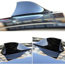Fiorino Uyumlu Balina Anten Parlak Siyah Shark (Contasız)