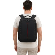 Sırt Çanta 17.3''inç Laptop Bölmeli Siyah Unisex