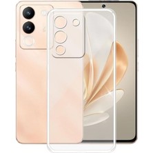 Teleplus Vivo V30 Lite Kılıf Kamera Korumalı Jelly Transparan Kapak